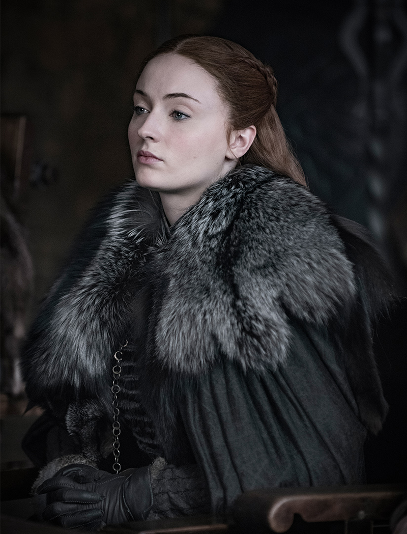 Sansa Stark does not give an Eff about anything.